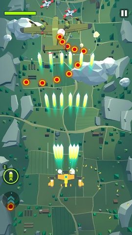 Screenshot 1: Burning Sky: Aircraft Combat