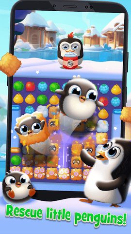 Screenshot 2: Puzzle Penguin Friends