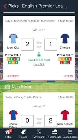 Screenshot 10: Superbru Predictor & Fantasy Sports Games