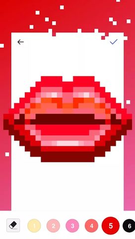 Screenshot 5: Draw Color by Number - Sandbox Pixel Art