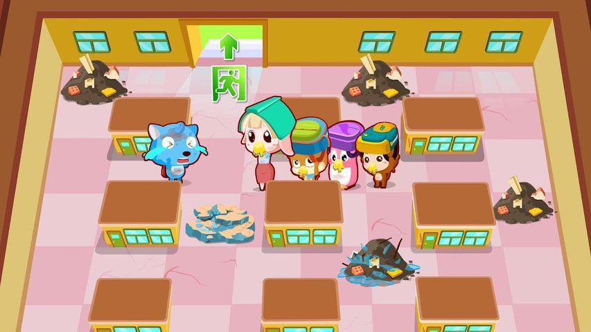 Screenshot 8: Baby Panda Earthquake Safety 1