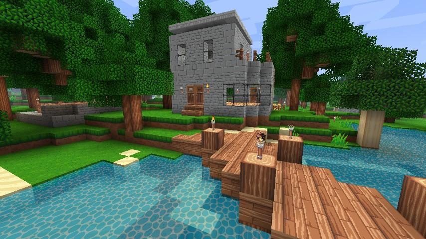 Screenshot 1: Block Craft Building Game