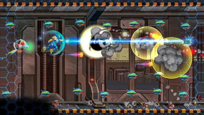 Screenshot 2: Space Army - Jetpack Arcade