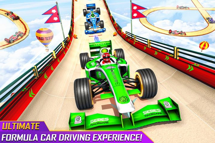 Screenshot 4: Formula Car Stunts - Car Games