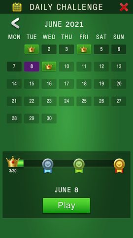 Screenshot 3: Classic Solitaire 2021