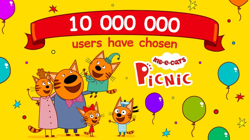 Screenshot 1: Kid-E-Cats: Kitty Cat Games!