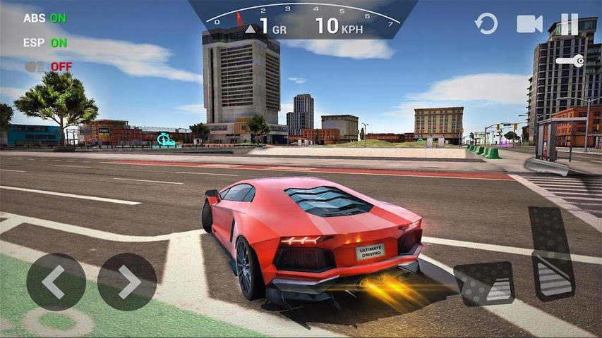 Screenshot 1: Ultimate Car Driving Simulator