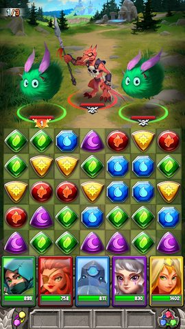 Screenshot 6: Dragon Strike: Puzzle RPG