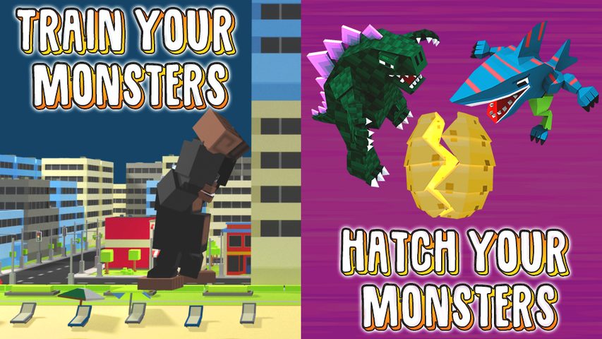 Screenshot 4: Smashy City: Monster Rampage