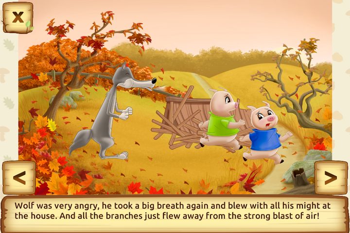 Screenshot 4: Three Little Pigs - Fairy Tale with Games