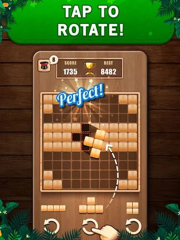 Screenshot 21: Wooden 100 Block Puzzle Game
