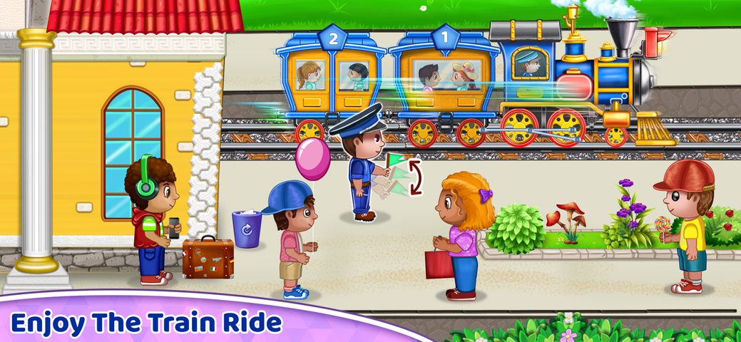 Screenshot 2: Train Games - Build a Railway 9+