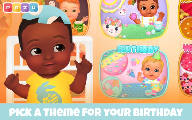 Screenshot 5: Baby Birthday Maker Game