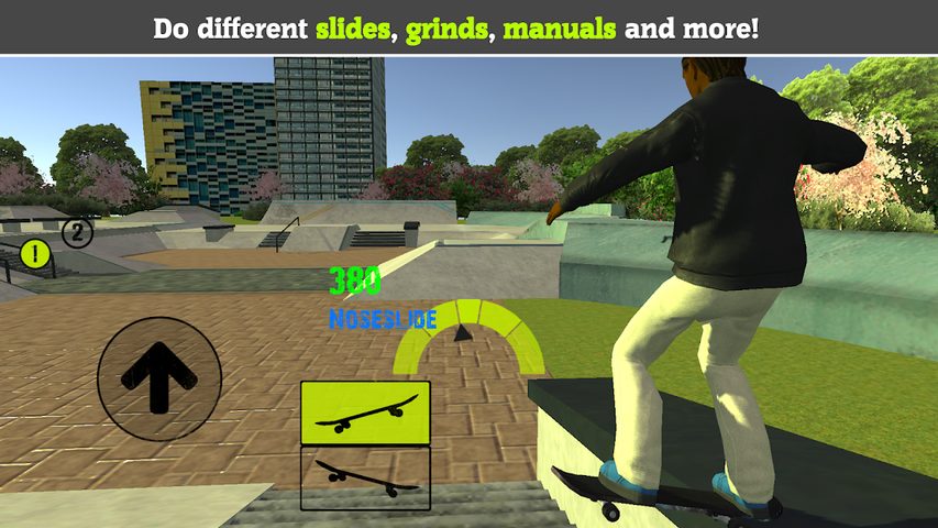 Screenshot 1: Skateboard FE3D 2