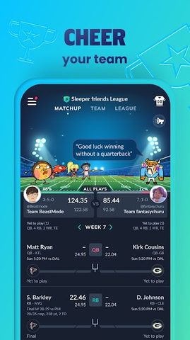Screenshot 3: Sleeper: Fantasy Football, Basketball, and Esports