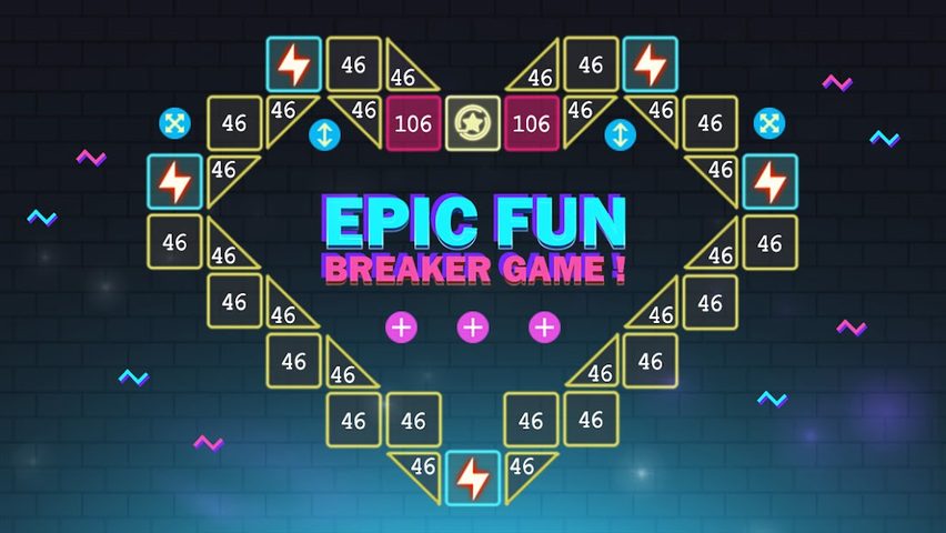 Screenshot 1: Glow Breaker
