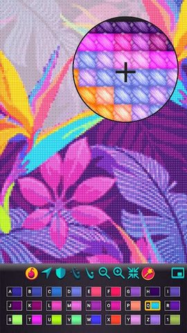 Screenshot 3: Cross Stitch Gold: Color By Number, Sewing pattern