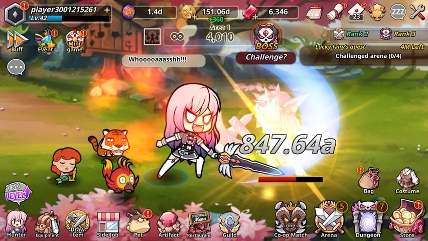 Screenshot 17: Pow Pow Dungeon : Idle