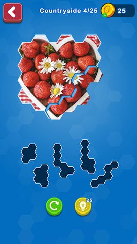 Screenshot 1: Hexa Puzzle Jigsaw: Anime Collection