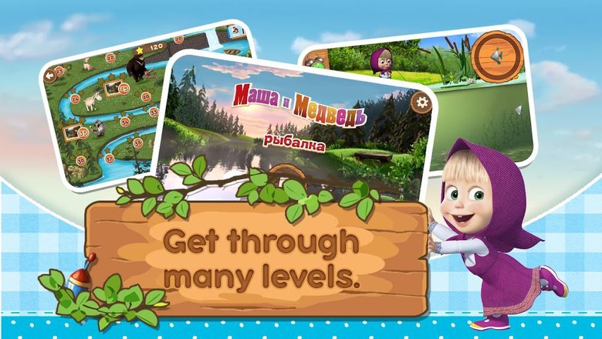 Screenshot 8: Masha and the Bear: Fishing