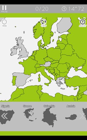 Screenshot 9: Enjoy Learning World Map Puzzle