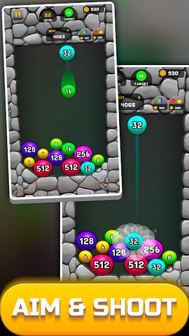 Screenshot 1: 2048 3D Puzzle