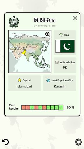 Screenshot 24: Countries of Asia Quiz
