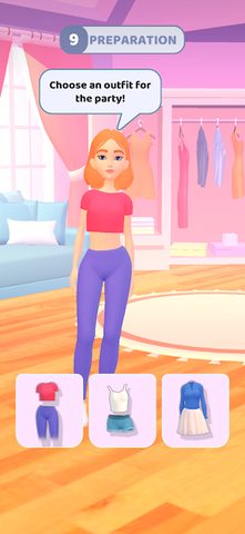 Screenshot 3: High School Popular Girls