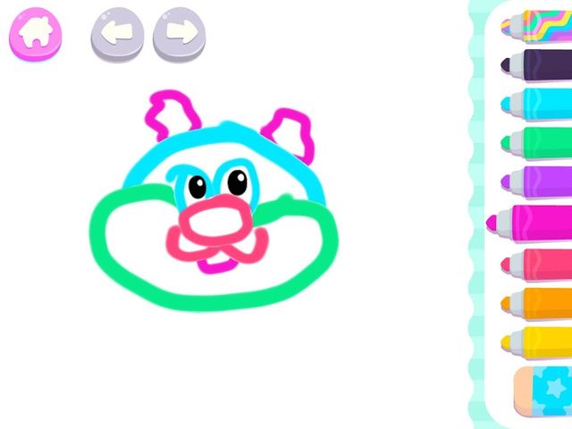 Screenshot 24: Pets Drawing for Kids and Toddlers games Preschool