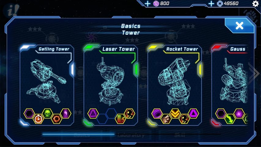 Screenshot 5: Sci-Fi Tower Defense Module TD