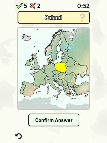 Screenshot 7: Countries of Europe Quiz