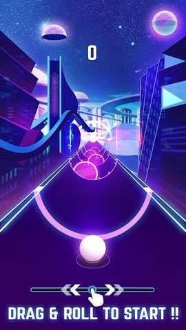 Screenshot 1: Beat Roller - Music Ball Race