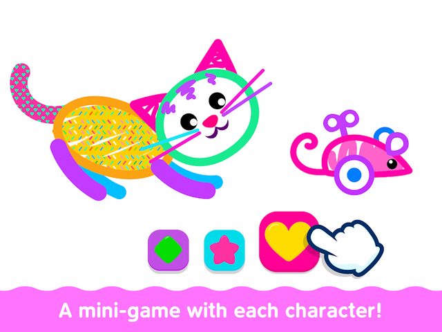 Screenshot 22: Bini Toddler Drawing Apps! Coloring Games for Kids