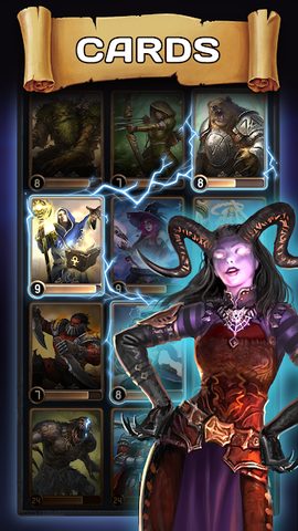 Screenshot 1: Card Heroes: TCG/CCG deck Wars