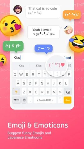 Screenshot 12: Facemoji Emoji Keyboard Lite