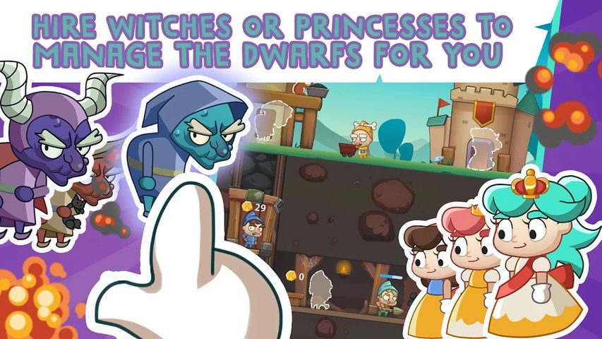 Screenshot 8: Seven Idle Dwarfs