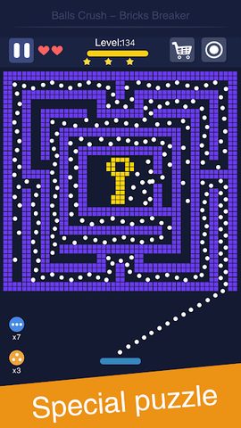 Screenshot 2: Balls Crush - Bricks Breaker