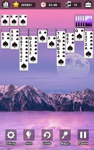 Screenshot 2: Spider Solitaire