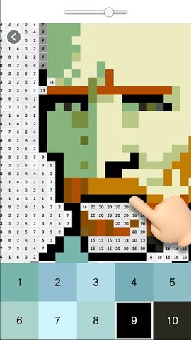 Screenshot 6: Pixel Art 2021 - Colour by Numbers