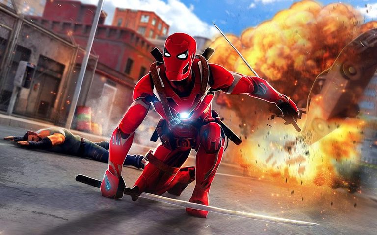 Screenshot 4: Ninja Superhero Fighting Games