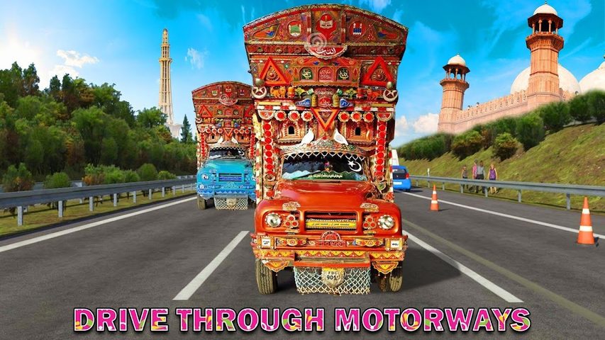 Screenshot 2: Pak Truck Driving Games