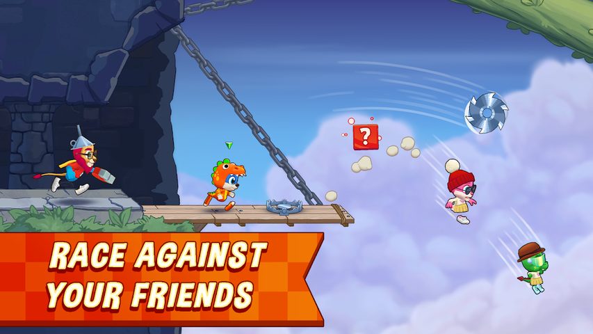 Screenshot 1: Fun Run 4 - Multiplayer Games