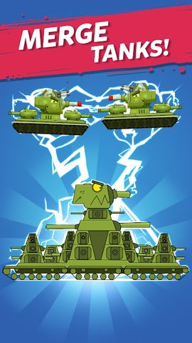 Screenshot 1: Merge Tanks: Combat war Stars
