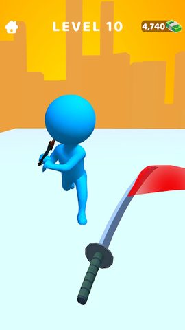 Screenshot 2: Sword Play! Ninja Slice Runner