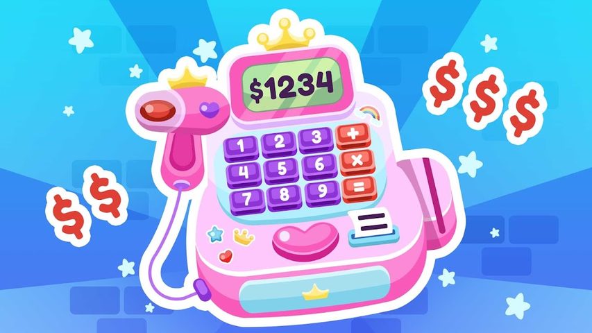 Screenshot 4: Princess Cash Register 2