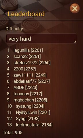 Screenshot 4: Spanish Checkers