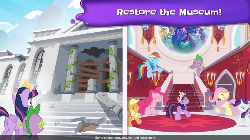 Screenshot 1: My Little Pony Color By Magic