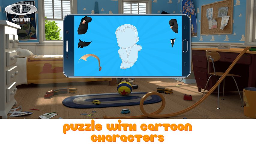 Screenshot 6: Puzzle with Cartoon Characters