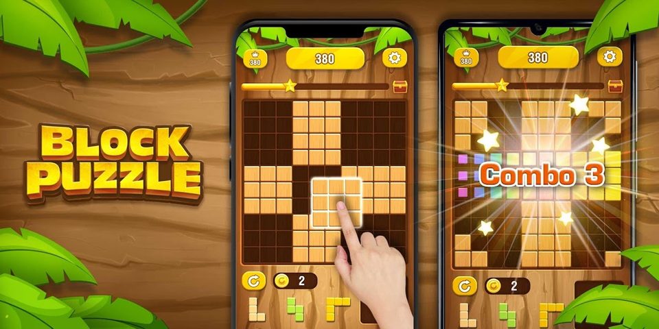 Screenshot 1: Wood Block Puzzle