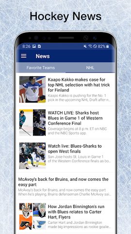 Screenshot 15: Scores App: NHL Hockey Plays, Stats & Schedules